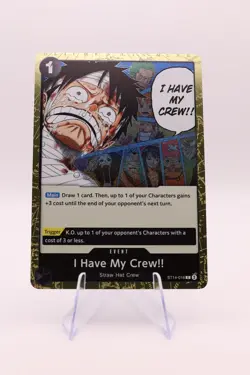 I Have My Crew!! Foil ST14-016 PRB-02 The Best One Piece - Image 1