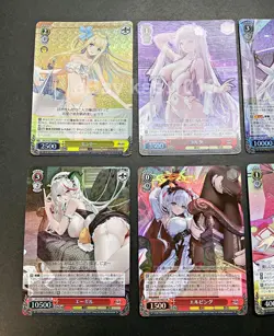 Weiss Schwarz Azur Lane Lot FOIL SR RRR 6 Card Set Kearsarge Yorck Agir NM JP - Image 1