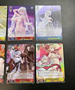 Weiss Schwarz Azur Lane Lot FOIL SR RRR 6 Card Set Kearsarge Yorck Agir NM JP - Image 2