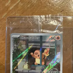 Pokemon Promo Card Charmander 044 SVP Obsidian Flames Elite Trainer Box Sealed - Image 2