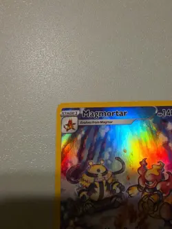 Pokemon TCG Magmortar Crown Zenith Galarian Gallery Holo Rare Card GG03/GG70 - Image 2