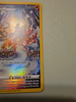 Pokemon TCG Magmortar Crown Zenith Galarian Gallery Holo Rare Card GG03/GG70 - Image 4