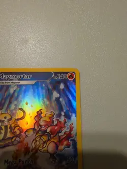 Pokemon TCG Magmortar Crown Zenith Galarian Gallery Holo Rare Card GG03/GG70 - Image 5