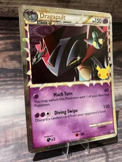 Pokemon TCG Dragapult (Prime) SWSH132 Celebrations Jumbo Card Holo - Image 2