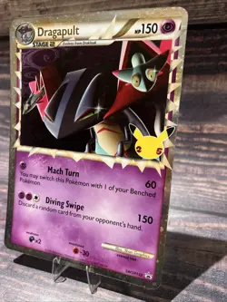Pokemon TCG Dragapult (Prime) SWSH132 Celebrations Jumbo Card Holo - Image 3