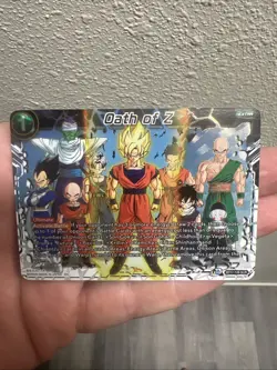 Oath of Z Ultimate Squad BT17-149 Secret Rare Dragon Ball Super Card Game - Image 1