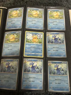 Psyduck & Golduck Lot Of 9 Cards As Pictured Includes 1 Reverse Holo All NM - Image 1