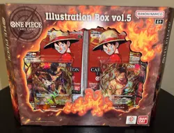 Bandai One Piece Card Game Illustration Box vol. 5 - Brand New /Factory Sealed - Image 1
