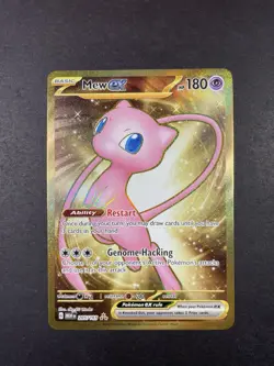 Pokemon Card Mew EX 205/165 Gold Hyper Rare Scarlet & Violet 151 Near Mint - Image 1