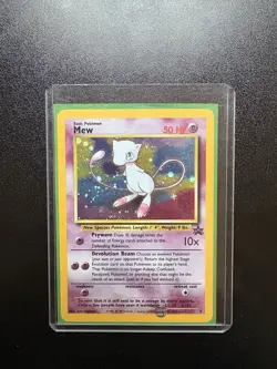Pokemon Mew 09/53 Wotc Promo Holo Basic 50 HP Wizards of the Coast Card - Image 2