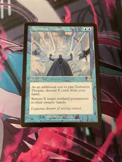 MTG - TURBULENT DREAMS - RARE - TORMENT - LP - Image 1