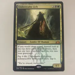 Underrealm Lich MTG Guilds of Ravnica Near Mint - Image 1