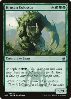 1x Krosan Colossus NM Eng MTG - Masters 25 - Image 1