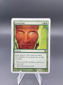 Biorhythm 9th Edition Regular MTG #231 MP/LP - Image 1