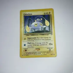 Pokemon Chinchou 55/111 Neo Genesis Regular - Image 1