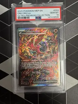 Pokemon Oricorio EX MEP EN UPC Promo 024 PSA 10 - Image 1
