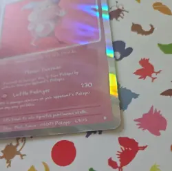 Pokepu Season 1, 1st ed. holo Mr. Mamu (Mr. Mime) Pokemon Fan Art card - Image 3