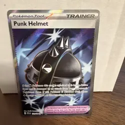 Pokemon Card - Punk Helmet - Full Art Ultra Rare (121/094) Phantasmal Flames NM - Image 1