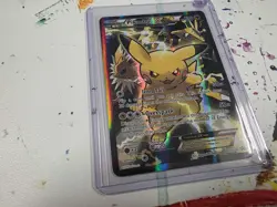 Pokemon TCG Pikachu EX XY124 Black Star Promo Holo NM - Image 2
