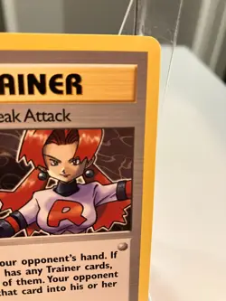 Vintage 1st Edition Team Rocket Black Star Rare Pokemon Card - Image 4