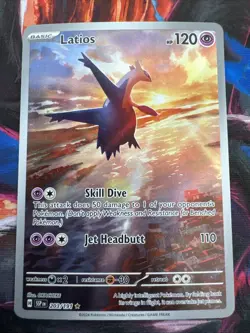 Latios 203/191 – Surging Sparks (Illustration Rare) – NM – 2024 Pokemon TCG - Image 1