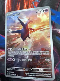 Latios 203/191 – Surging Sparks (Illustration Rare) – NM – 2024 Pokemon TCG - Image 3