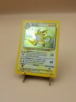 1999 SPANISH Pokemon Base Set #14/102 Holo Raichu. MP - Image 1