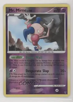 Mr Mime Reverse Foil Pokemon Platinum Supreme Victors #37 2009 - Image 1