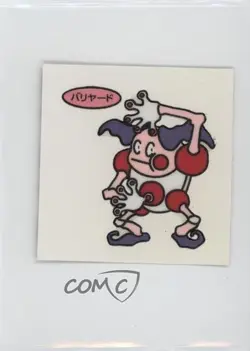 Mr Mime (Set 12) Japanese Daiichi Pokemon Bread Deco Chara Stickers 1998 - Image 1