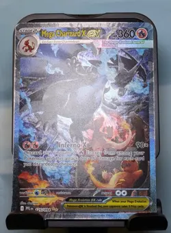 Pokemon TCG Mega Charizard X EX SIR Phantasmal Flames 125/094 - Image 2