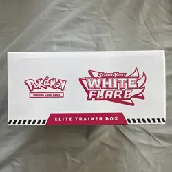 White Flare ETB | WHT - Scarlet & Violet | Sealed | Pokemon TCG - Image 5