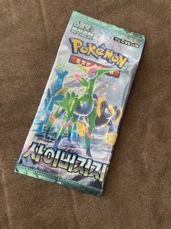 Pokemon Temporal Forces Cyber Judge Booster Pack sv5M KOREAN - Sealed - Image 1