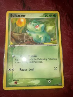 Pokemon 2004 Bulbasaur Fire Red Leaf Green Set 54/112 - Image 1