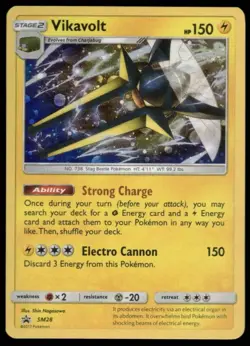 Pokemon - Vikavolt - SM28 - SM Black Star Promos - NM/M - Image 1