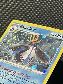 HD COSMOS HOLO PATTERN - Pokemon SWSH PROMO - Empoleon - 037/172 - M/NM - Image 1