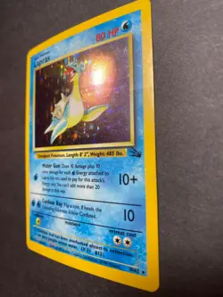Lapras 10/62 Fossil Holo Pokemon TCG 151 RARE - Image 3