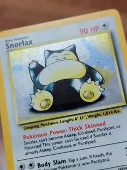 Pokemon Snorlax 11/64 Holo Rare Jungle Set 1999 WOTC PL* - Image 3