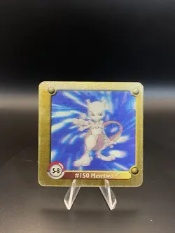 Pokemon Action Flipz Mewtwo Series One 3-D Chase Vintage - Image 1