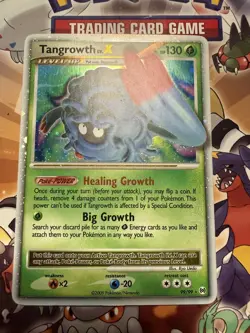 Pokemon Tangrowth LV.X Holo Rare Platinum Arceus 99/99 - LP - Image 1