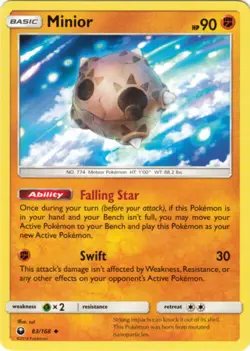 Minior 83/168 S&M Celestial Storm Uncommon PERFECT MINT! Pokemon - Image 1