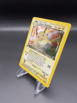 Dark Raichu 1st Edition Holo Secret Rare - 83/82 Team Rocket - Pokemon TCG 2000 - Image 2