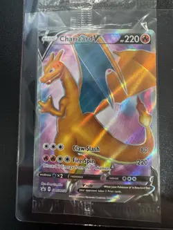 Pokemon TCG SWSH Promos #SWSH050 Charizard V SEALED - Image 1