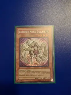 Yugioh Hardened Armed Dragon RGBT-EN083 Secret Rare Unlimited LP-MP - Image 1