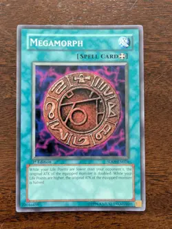 Yugioh! Megamorph - SD09-EN024 - Common - 1st Edition Near Mint, English - Image 1