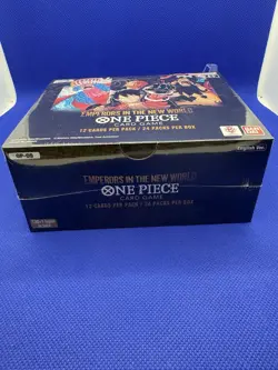Emperors in the New World Booster Box OP09 Sealed One Piece Bandai TCG CCG - Image 1