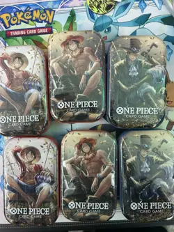 One Piece Card Game Mini Tin Vol.2 – Complete Set of 6 - Image 1