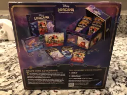 Disney Lorcana ~ First Chapter Illumineer's Trove Box ~RARE 1st Wave - Image 2