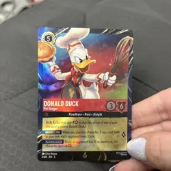 Disney Lorcana Donald Duck Epcot Festival Of The Arts Promo Trading Card RTS - Image 1