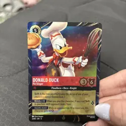 Disney Lorcana Donald Duck Epcot Festival Of The Arts Promo Trading Card RTS - Image 2