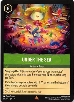 Under the Sea 97/204 Fabled Disney Lorcana - Image 1